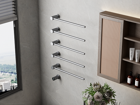 Аккорд П5 500х800 электро Полотенцесушитель TERMINUS Оружейная сталь Таганрог - фото 5 Аккорд П5 500х800 электро Полотенцесушитель TERMINUS Оружейная сталь Таганрог - фото 5