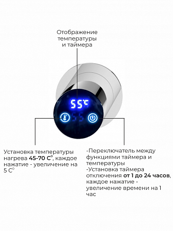 Аккорд П5 500х800 электро Полотенцесушитель TERMINUS Нержавеющая сталь Таганрог - фото 4 Аккорд П5 500х800 электро Полотенцесушитель TERMINUS Нержавеющая сталь Таганрог - фото 4
