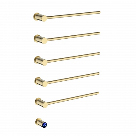 Аккорд П5 500х800 электро Полотенцесушитель TERMINUS Брашированное золото Таганрог - фото 1 Аккорд П5 500х800 электро Полотенцесушитель TERMINUS Брашированное золото Таганрог - фото 1