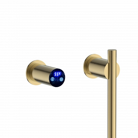 Рондо П2 350х760 электро Полотенцесушитель TERMINUS Брашированное золото Таганрог - фото 4 Рондо П2 350х760 электро Полотенцесушитель TERMINUS Брашированное золото Таганрог - фото 4