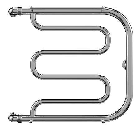 Фокстрот AISI 32х2 600х700 Полотенцесушитель  TERMINUS Таганрог - фото 2